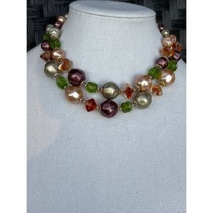 Vintage Two Strand Necklace